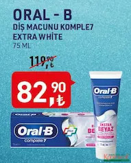 ORAL-B DİŞ MACUNU KOMPLE7 EXTRA WHİTE 75 ML